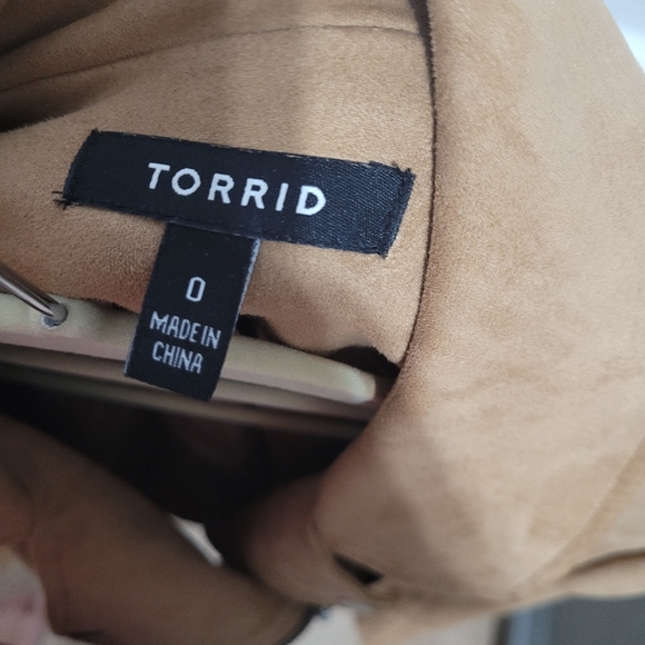 Torrid Suede Moto Jacket - Picture 11 of 13